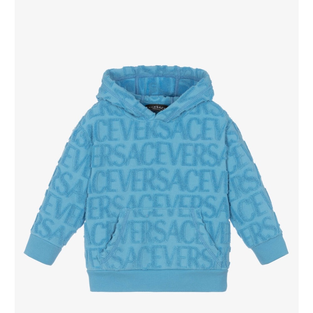 Versace Blue Hoodie Size 10 Kids Like New